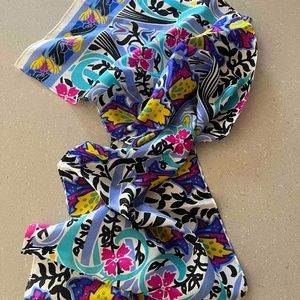 Liz Claiborne silk scarf.